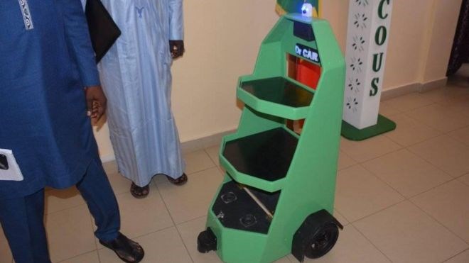 The Doctor Car robot. ECOLE SUPÉRIEURE POLYTECHNIQUE DAKAR