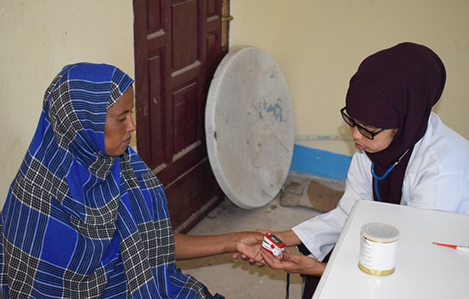 “Canada hopes that this initiative will help ensure that Somalis are able to live to their full potential and become drivers of peace and positive change for themselves, their families and Somalia,” said Her Excellency Lisa Stadelbauer, Ambassador of Canada to Somalia.© UNFPA Somalia