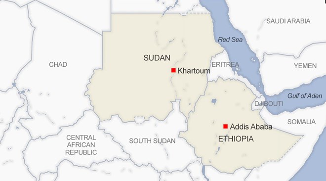 Sudanese and Ethiopian forces clash in disputed border region